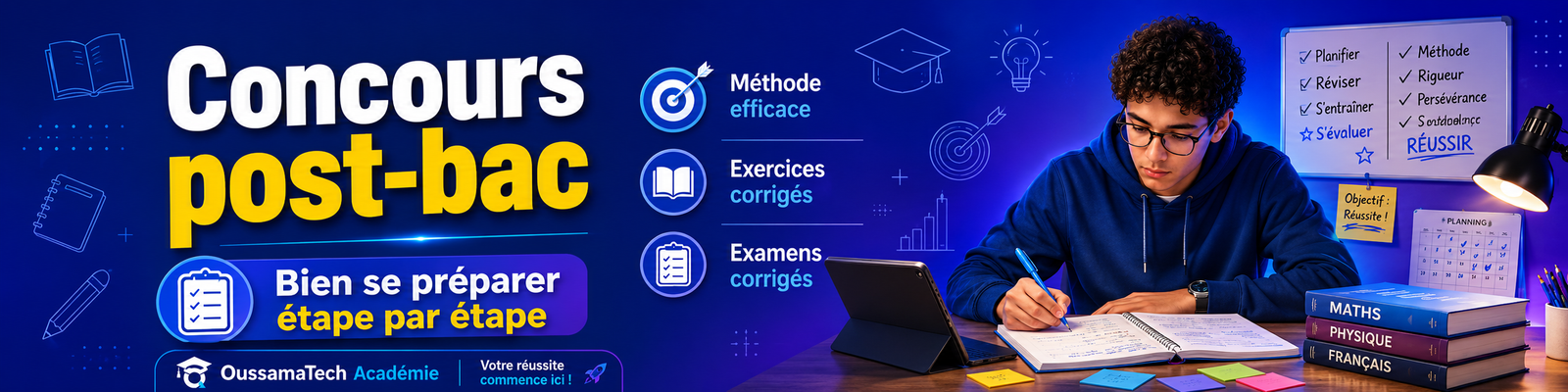 Comment préparer un concours après le bac ? Méthode et conseils