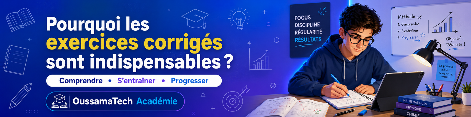 Pourquoi les exercices corrigés sont indispensables pour progresser ?