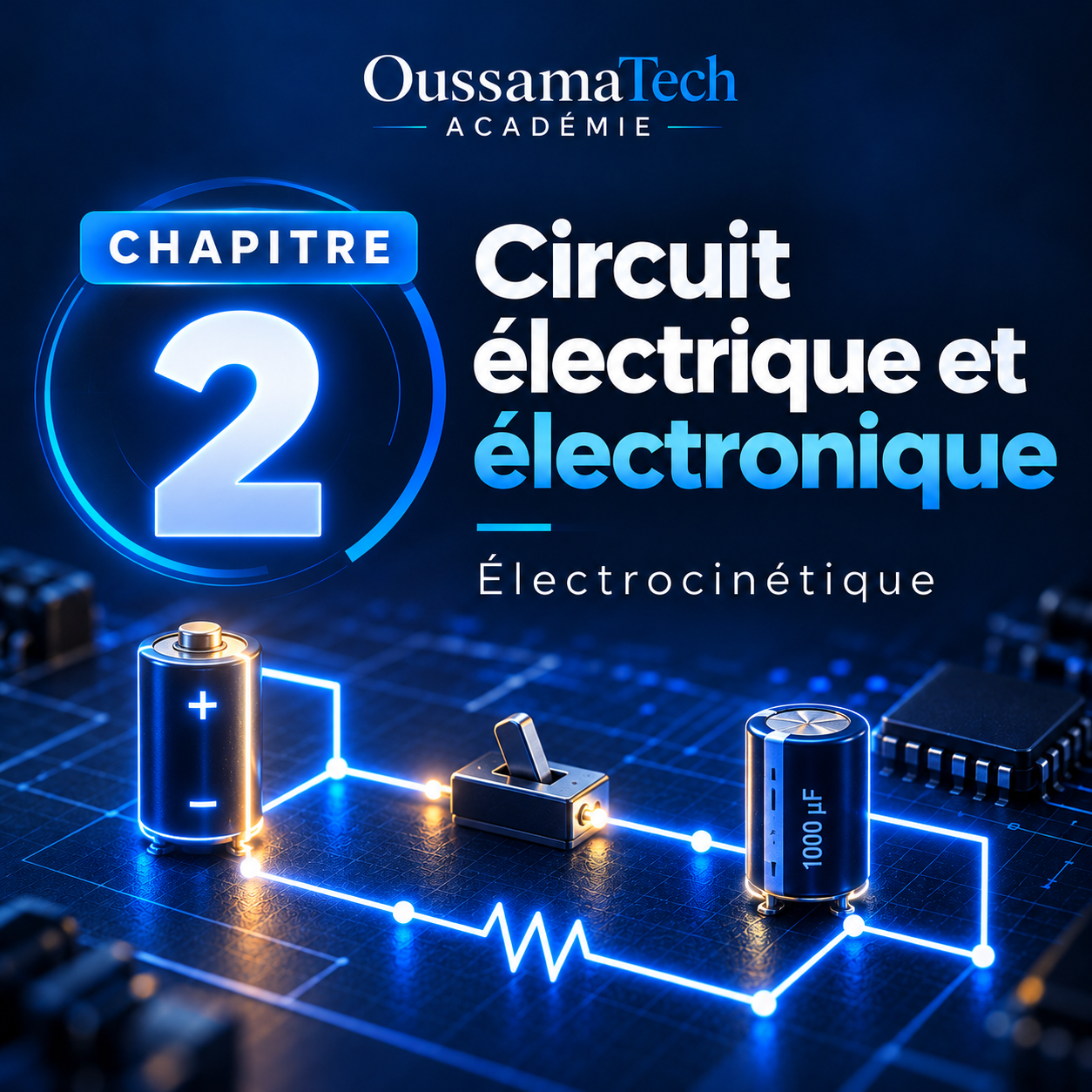 Couverture de Chapitre 2 : Circuit électrique ( Electrocinétique )