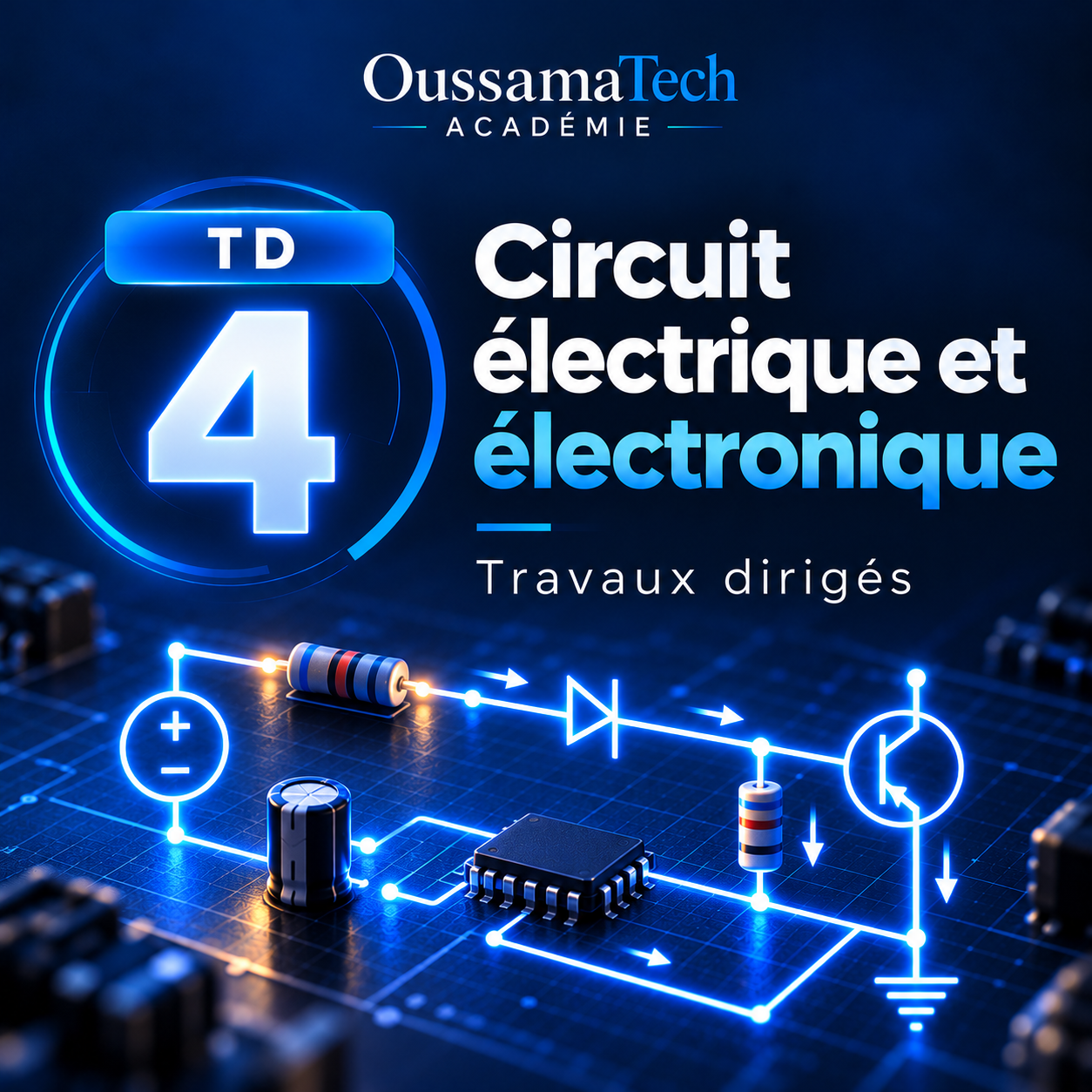 Couverture du cours Circuit électrique et électronique