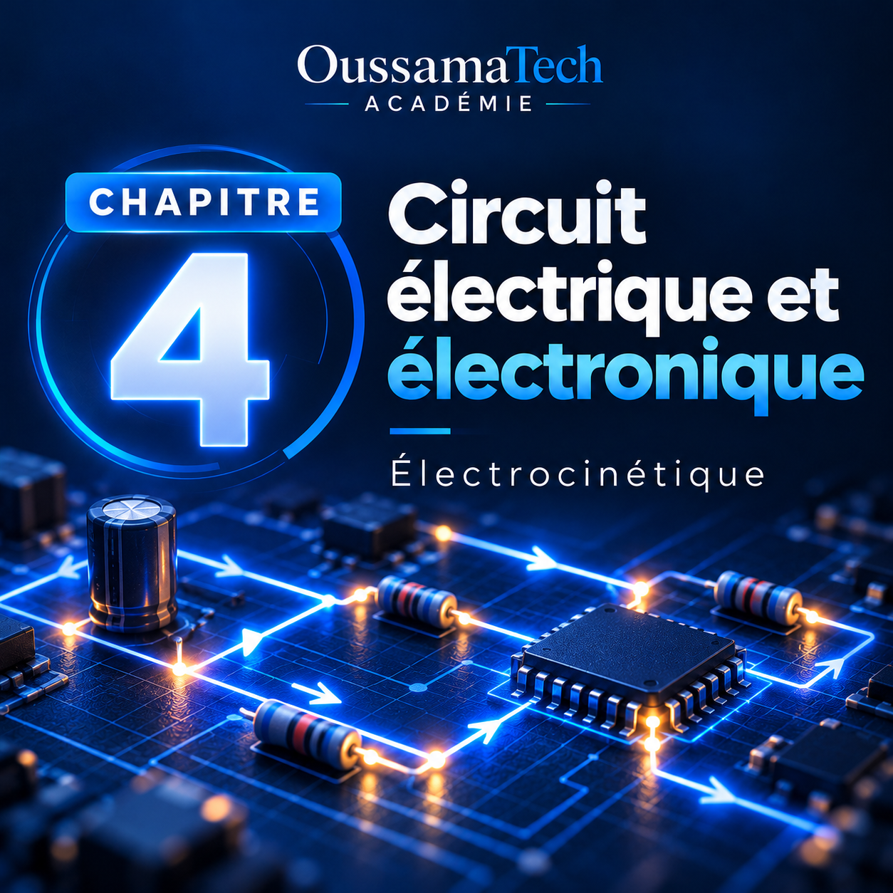 Couverture de Chapitre 4 : Circuit électrique ( Electrocinétique )
