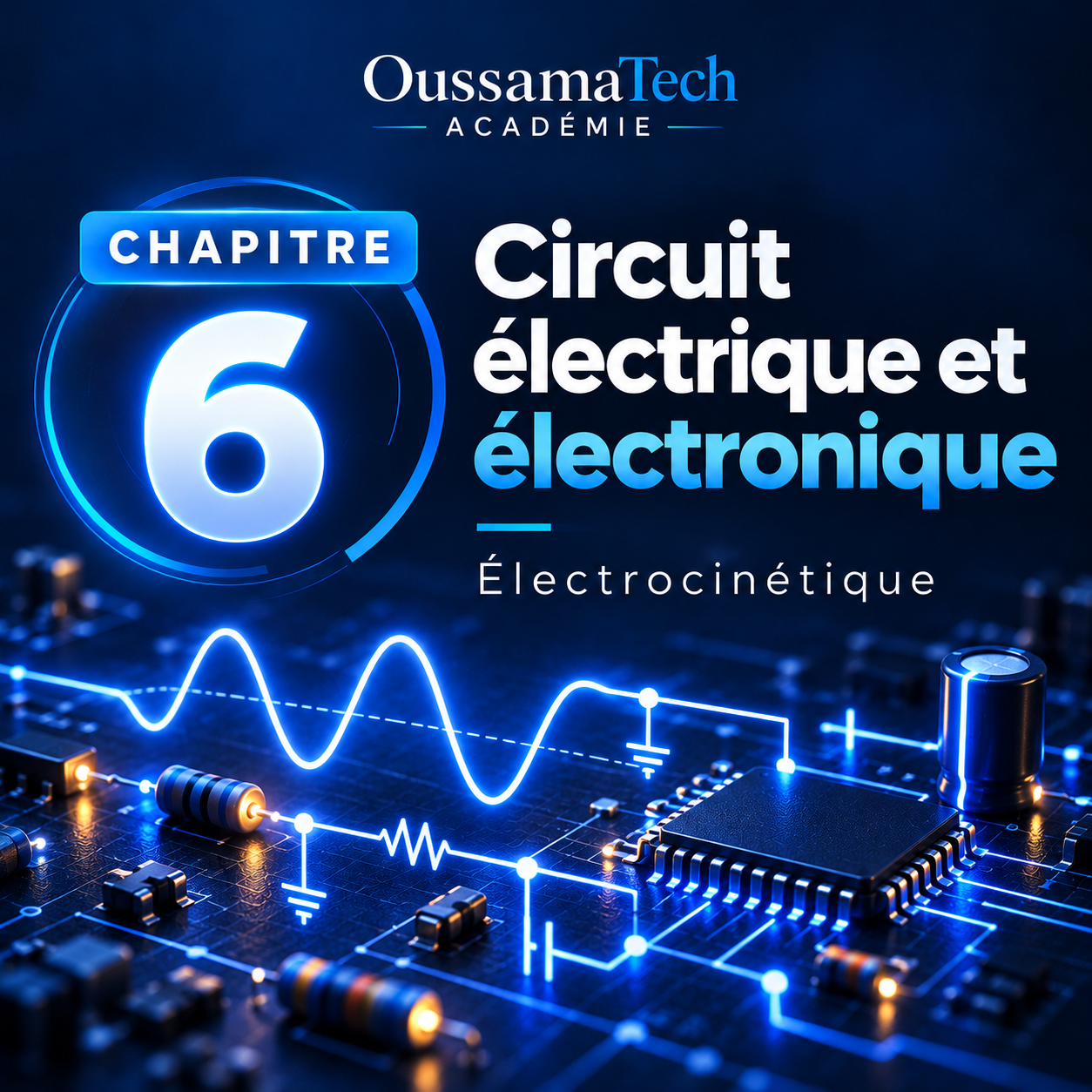 Couverture de Chapitre 6 : Circuit électrique ( Electrocinétique )